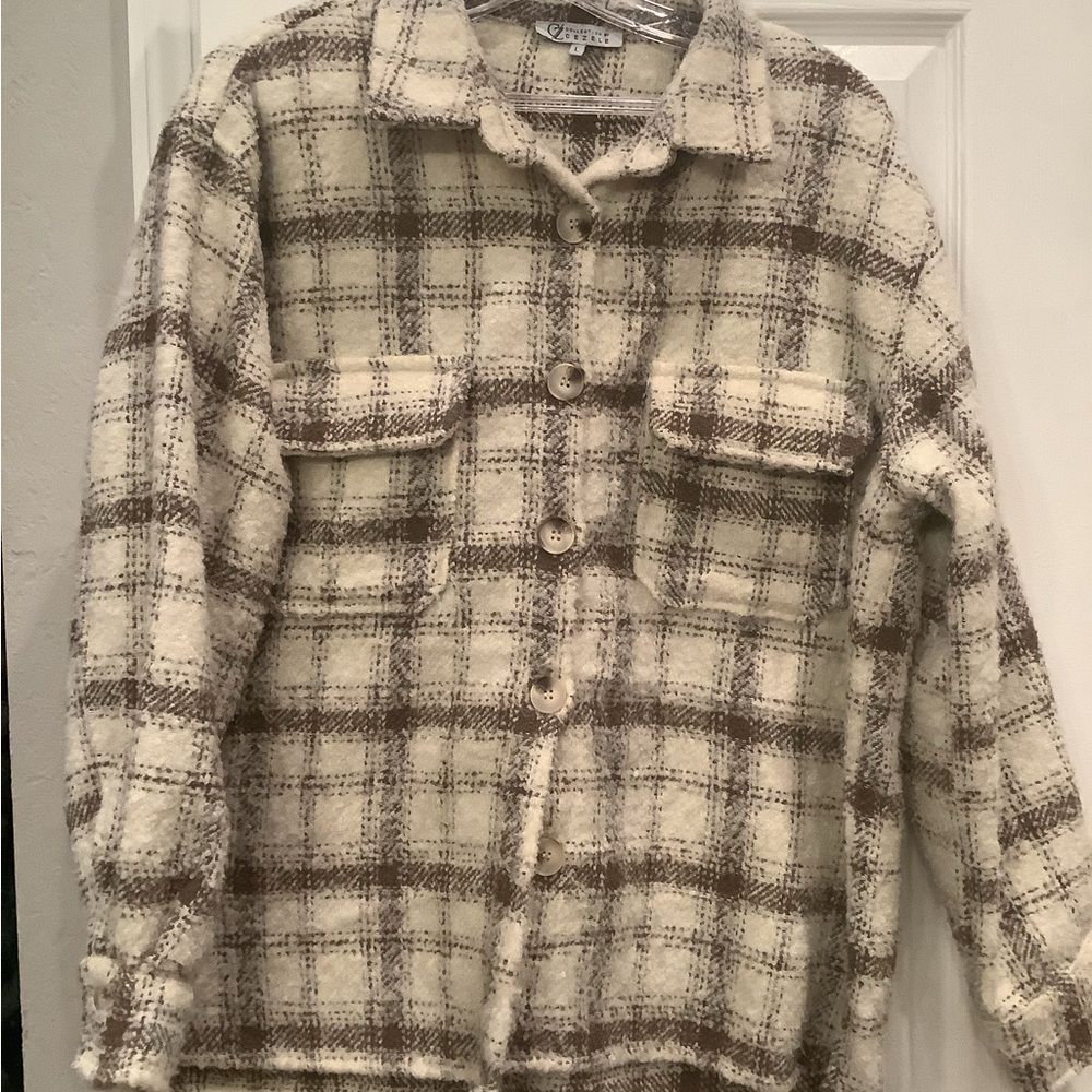 Plaid Button-Up